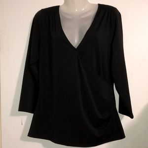 Michael Kors Faux Wrap Top